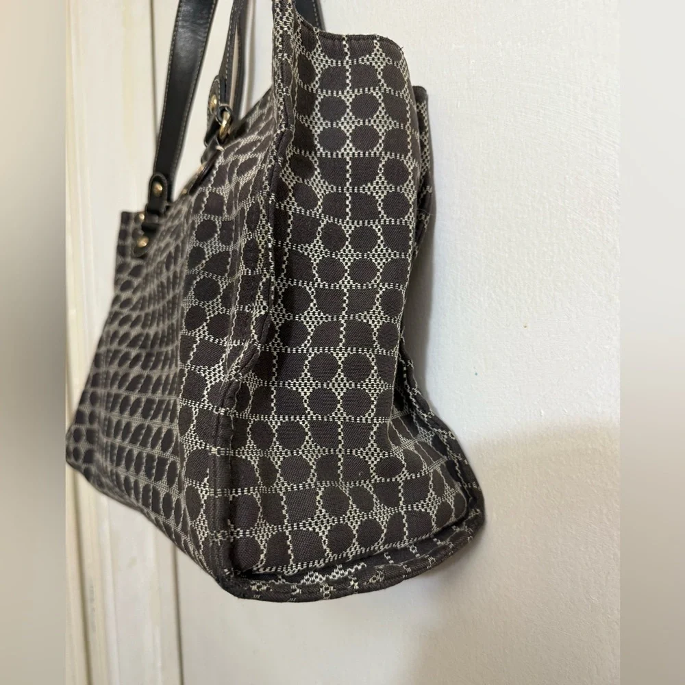 Kate‎ Spade Stylish Black and Cream Large Tote Bag